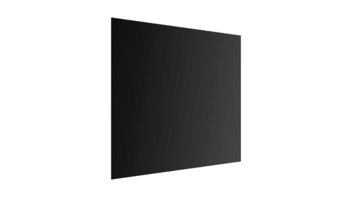 Crédence Fond de Hotte en Verre Trempé 60x65cm Style Noir Sombre