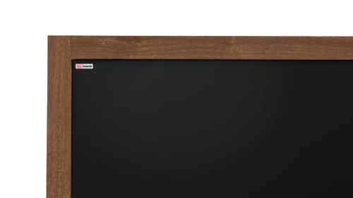 Tableau à Craie Noir Etanche avec Cadre en Bois Laqué 90x60cm - visualisation 1