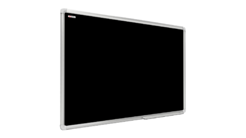 Tableau à Craie Noir Magnétique avec Cadre en Aluminium Premium EXPO 240x120cm - visualisation 6