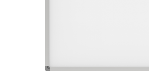 Tableau Blanc Émaillé de projection P4 150x150cm, MEGAboards magnétique effaçable à sec dans un cadre en aluminium - visualisation 2