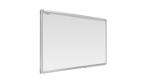 Tableau Blanc Emaillé Magnétique Effaçable à Sec avec Cadre en Aluminium 300x100 cm