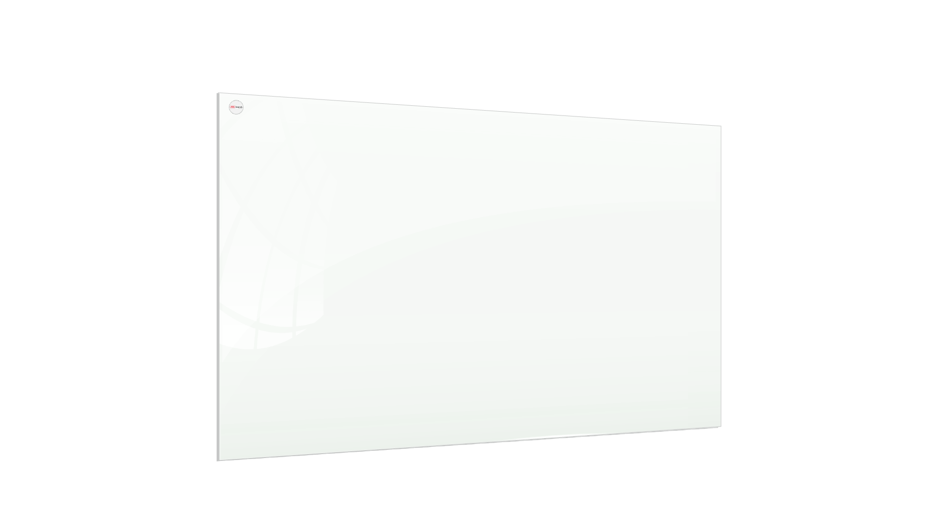 Tableau Blanc en Verre CLASSIC WHITE 150x100cm, Tableau Magnétique sans  Cadre, Verre Trempé