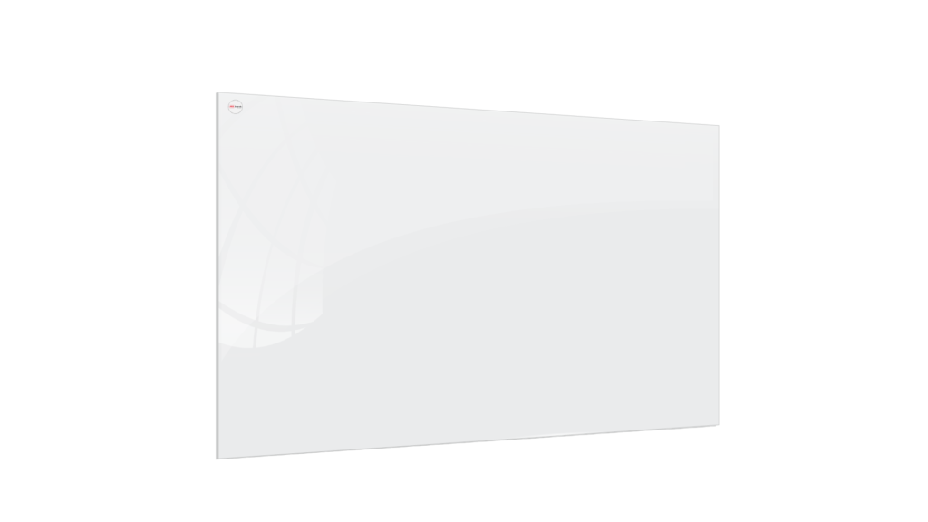 Tableau Blanc en Verre PREMIUM SUPERWHITE 200x120cm, Tableau Magnétique sans Cadre, Verre Trempé