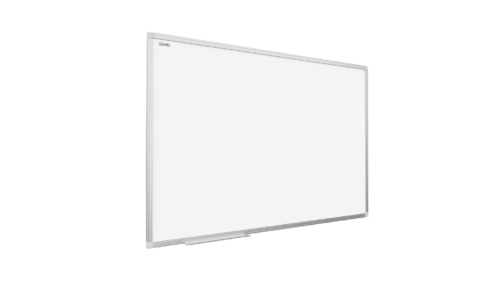 Tableau Blanc Magnétique Effaçable à Sec avec Cadre Slim en Aluminium 120x80cm