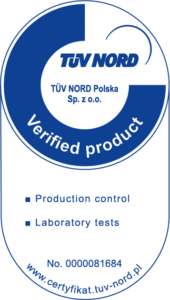 TUV certificate