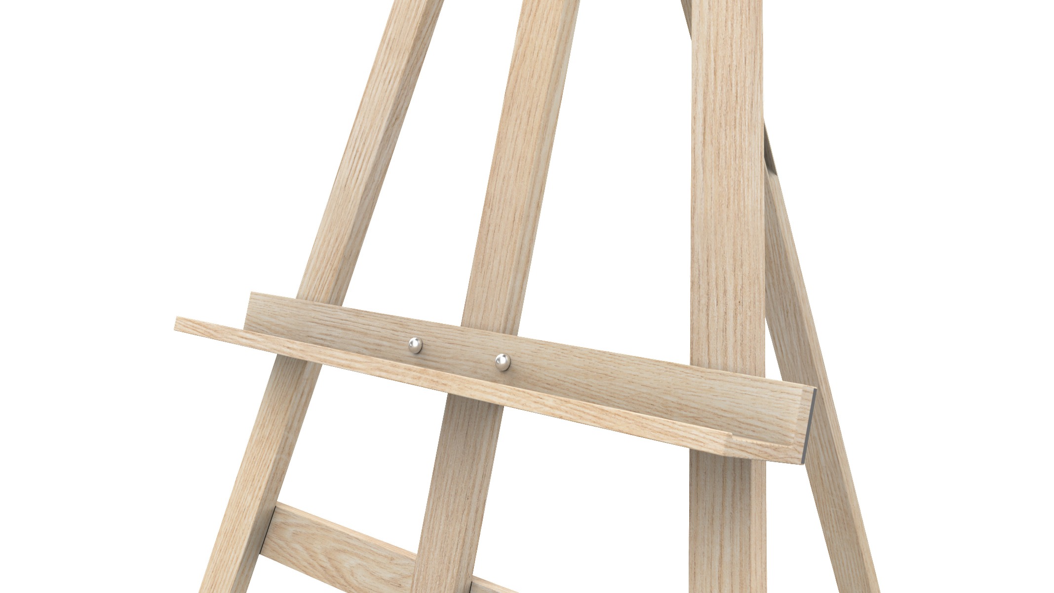 ALLboards Chevalet sur Trépied avec Cadre en Bois de Hêtre 145 cm, pour Peinture ou Atelier, Usage Externe – Image 6