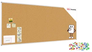 Tableau en Liège avec Cadre en Aluminium 240x100cm