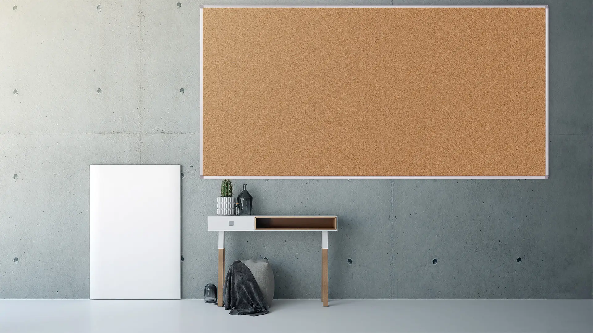 Tableau en Liège avec Cadre en Aluminium 240x120cm – Image 10