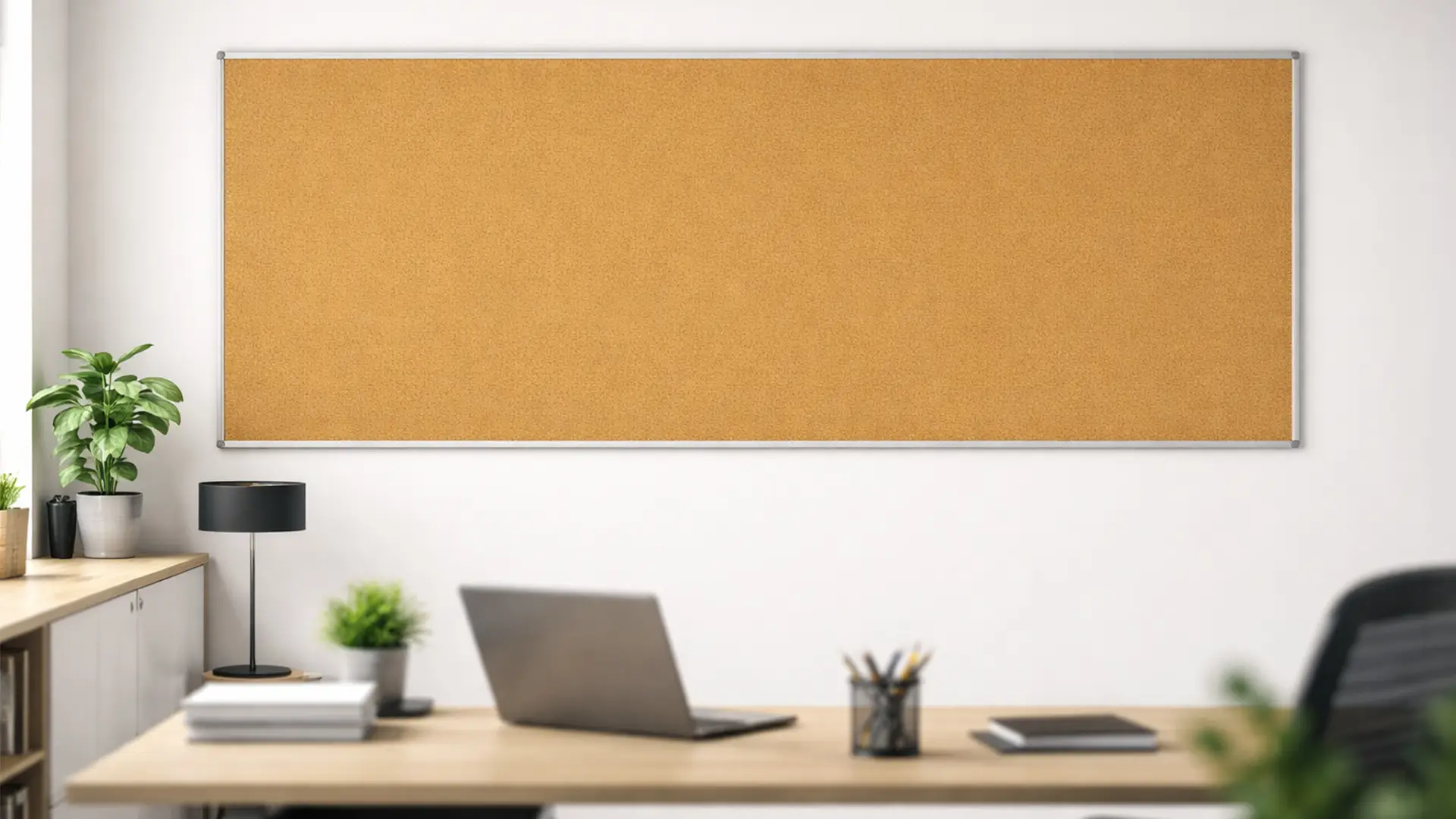 Tableau en Liège avec Cadre en Aluminium 300x120 cm – Image 8