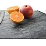 Plaque de Protection en Verre Trempé Universel et Multifonction - Planche à Découper & Plateau en Verre 30x40cm avec Motif Granite Roche Pierre