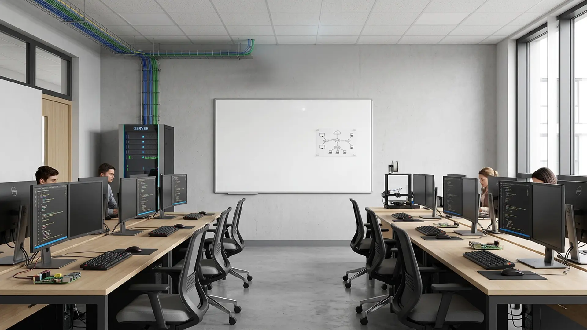 Tableau Blanc Magnétique Effaçable à Sec avec Cadre en Aluminium Premium EXPO 170x100cm + accessoires – Image 4