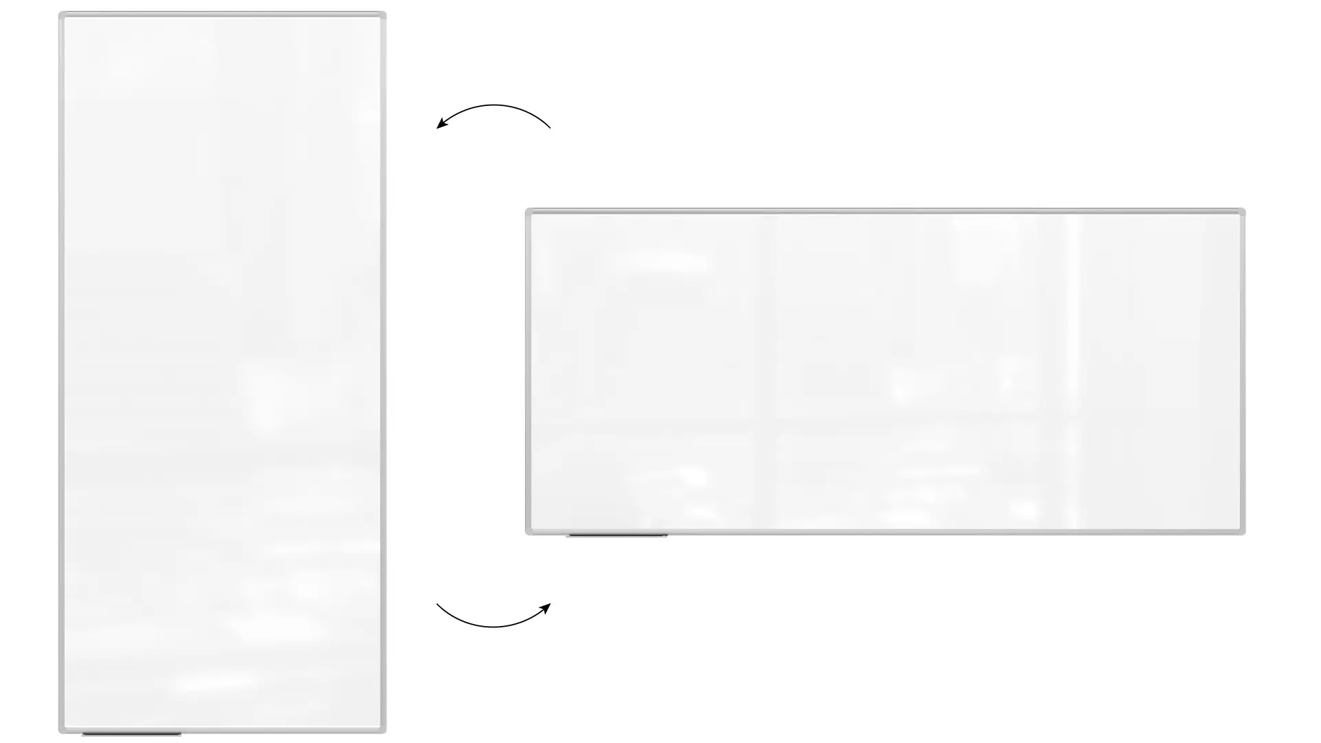 Tableau Blanc Magnétique Effaçable à Sec avec Cadre en Aluminium Premium EXPO 220x100cm + accessoires – Image 5