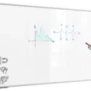 Tableau Blanc Magnétique Effaçable à Sec avec Cadre en Aluminium Premium EXPO 240x100cm + accessoires