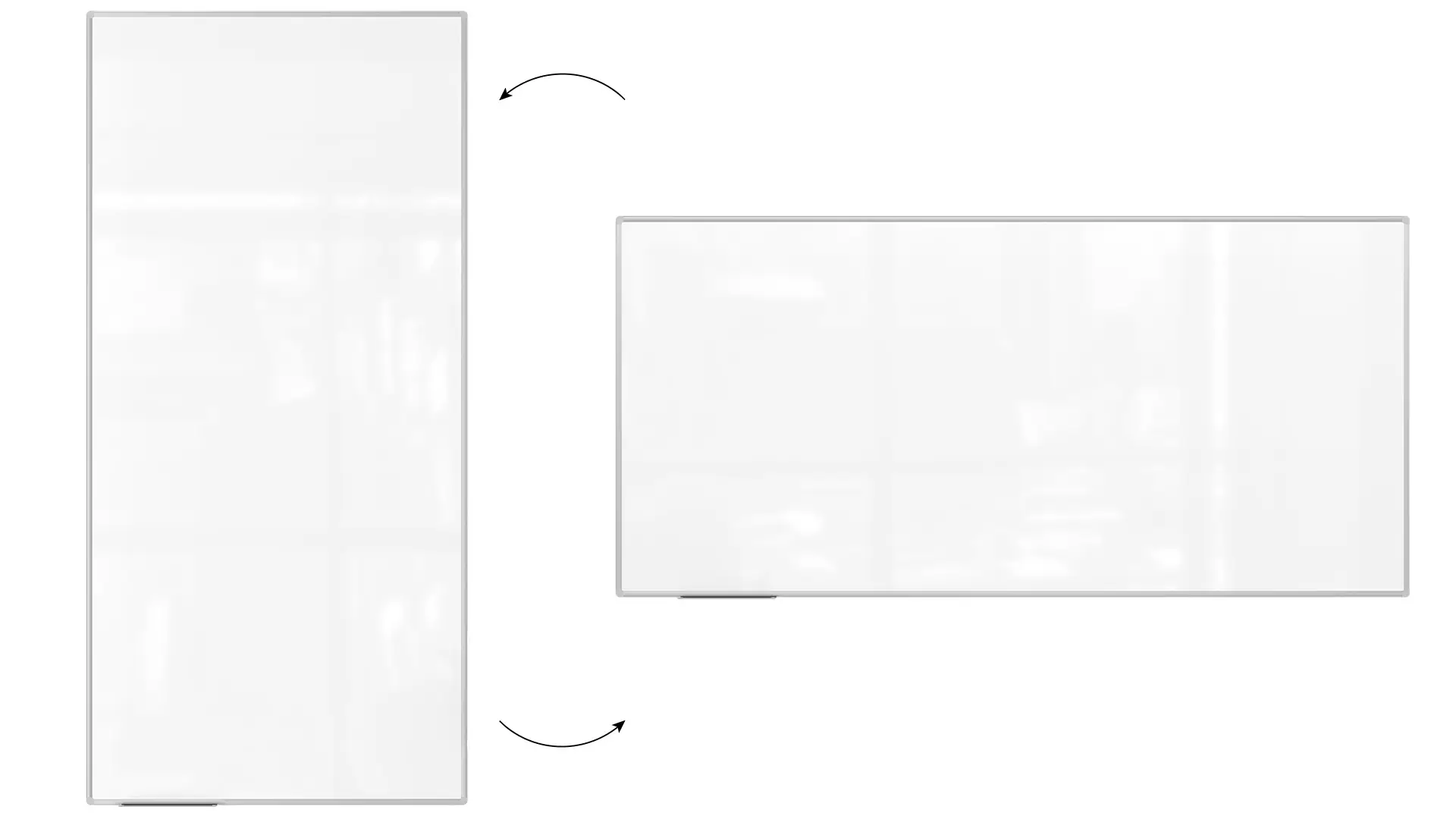 Tableau Blanc Magnétique Effaçable à Sec avec Cadre en Aluminium Premium EXPO 250x120 cm + accessoires – Image 5