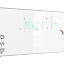 Tableau Blanc Magnétique Effaçable à Sec avec Cadre en Aluminium Premium EXPO 300x100cm + accessoires