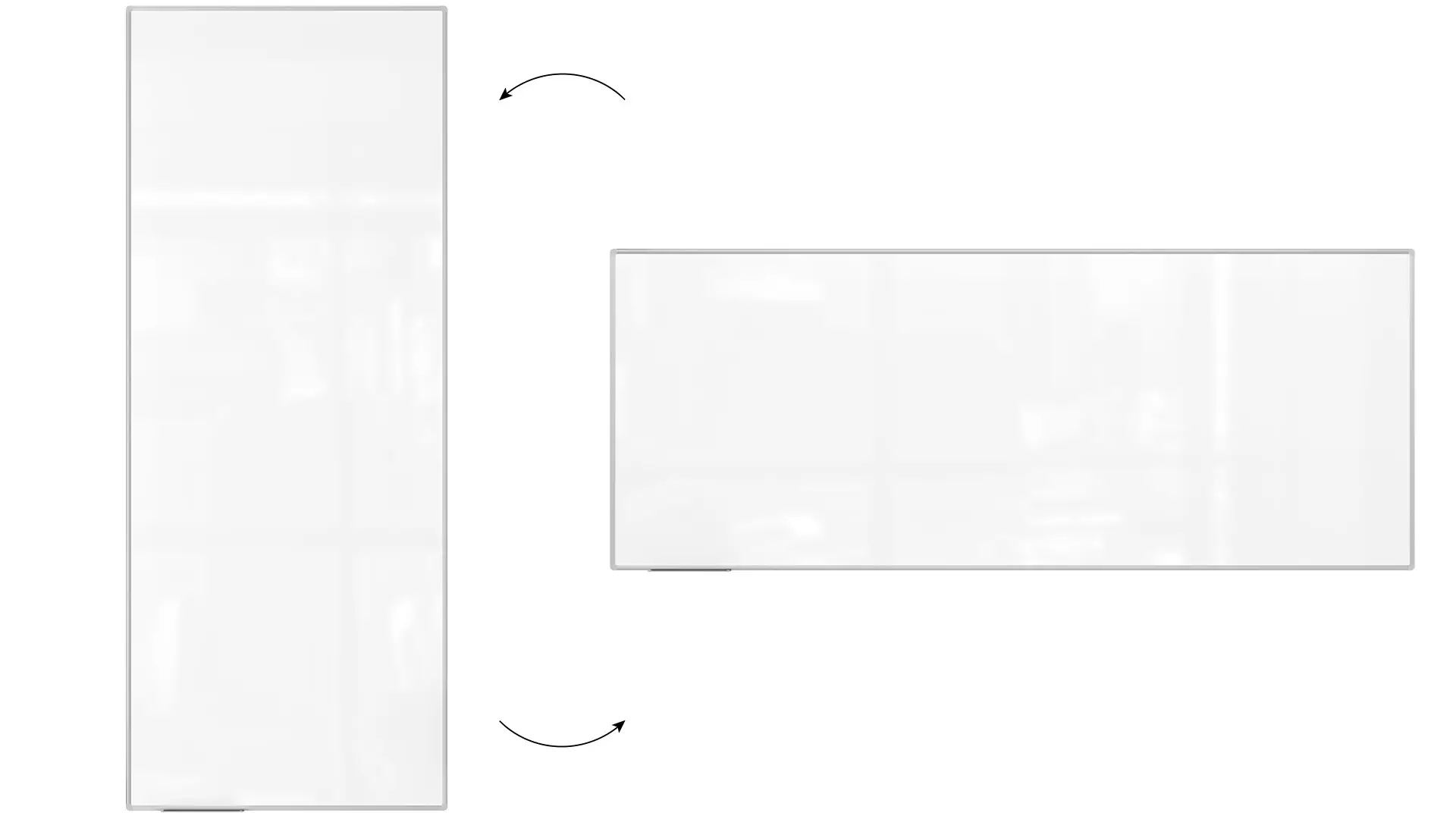 Tableau Blanc Magnétique Effaçable à Sec avec Cadre en Aluminium Premium EXPO 300x120cm + accessoires – Image 5