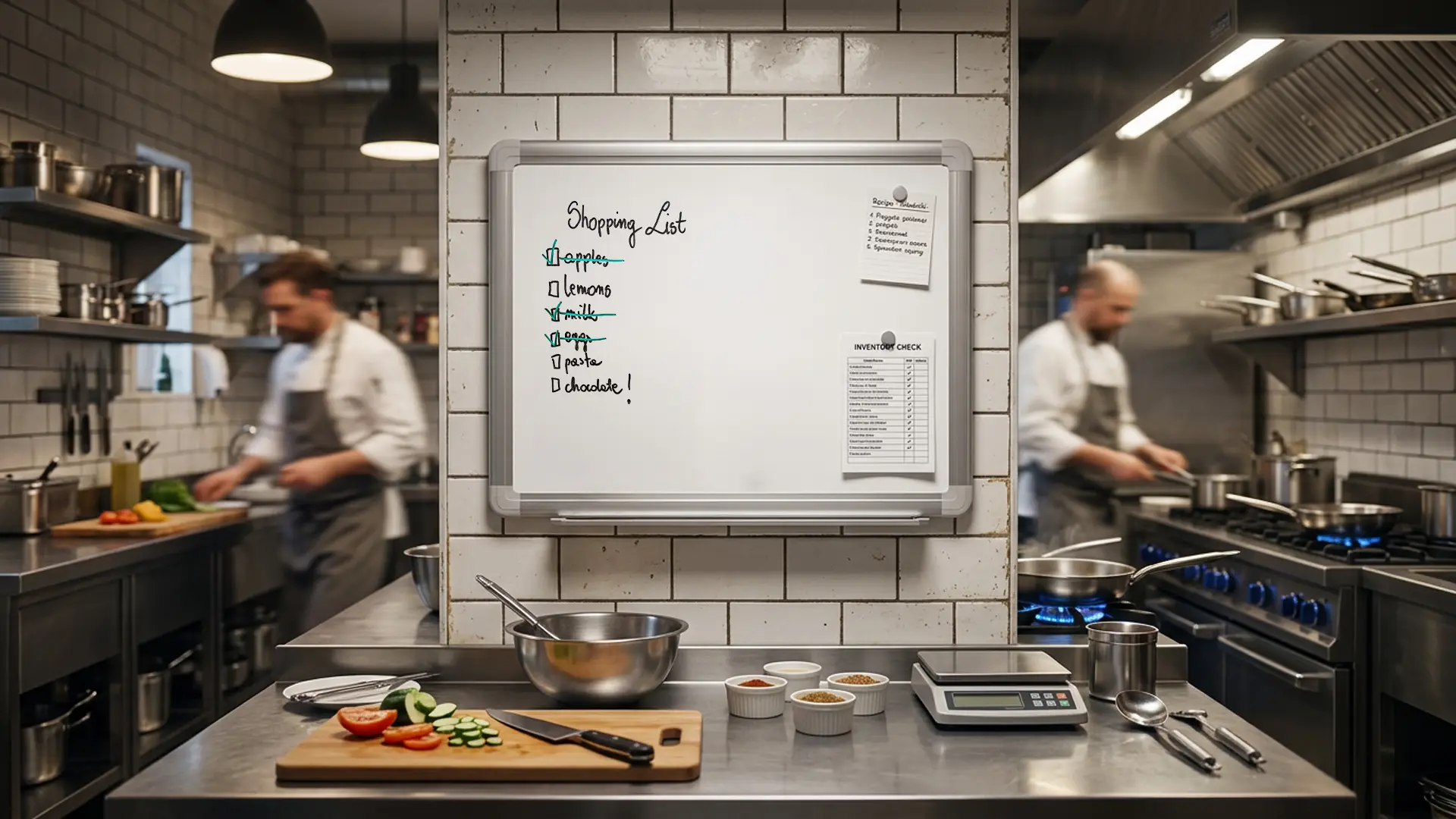 Tableau Blanc Magnétique Effaçable à Sec avec Cadre en Aluminium Premium EXPO 40x30cm + accessoires – Image 4