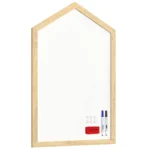Tableau blanc magnetique en forme de maison 90x60 cm