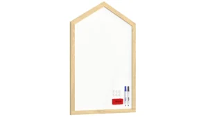 Tableau blanc magnetique en forme de maison 90x60 cm