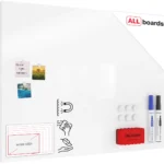 Tableau Magnétique MetalBoard Blanc 120x90cm + accessoires gratuits