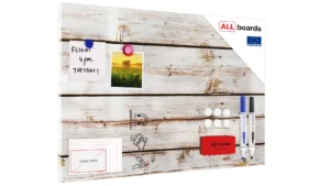 Tableau magnétique pour aimants METALboards, planches en blanc 60x40 cm + ensemble d'accessoires GRATUIT
