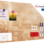 Tableau magnétique pour aimants METALboards, bois massif 60x40 cm + ensemble d'accessoires GRATUIT