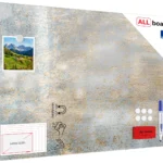 Tableau magnétique pour aimants METALboards, béton doré 90x60 cm + ensemble d'accessoires GRATUIT