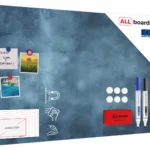 Tableau magnétique pour aimants METALboards, ciel nuageux 90x60 cm + ensemble d'accessoires GRATUIT