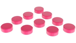 Lot de 10 Aimants, Forme Ronde, Roses, 20 mm