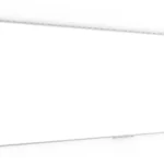 Tableau Blanc Emaillé Magnétique Effaçable à Sec avec Surface Mate et Cadre en Aluminium 300x120 cm