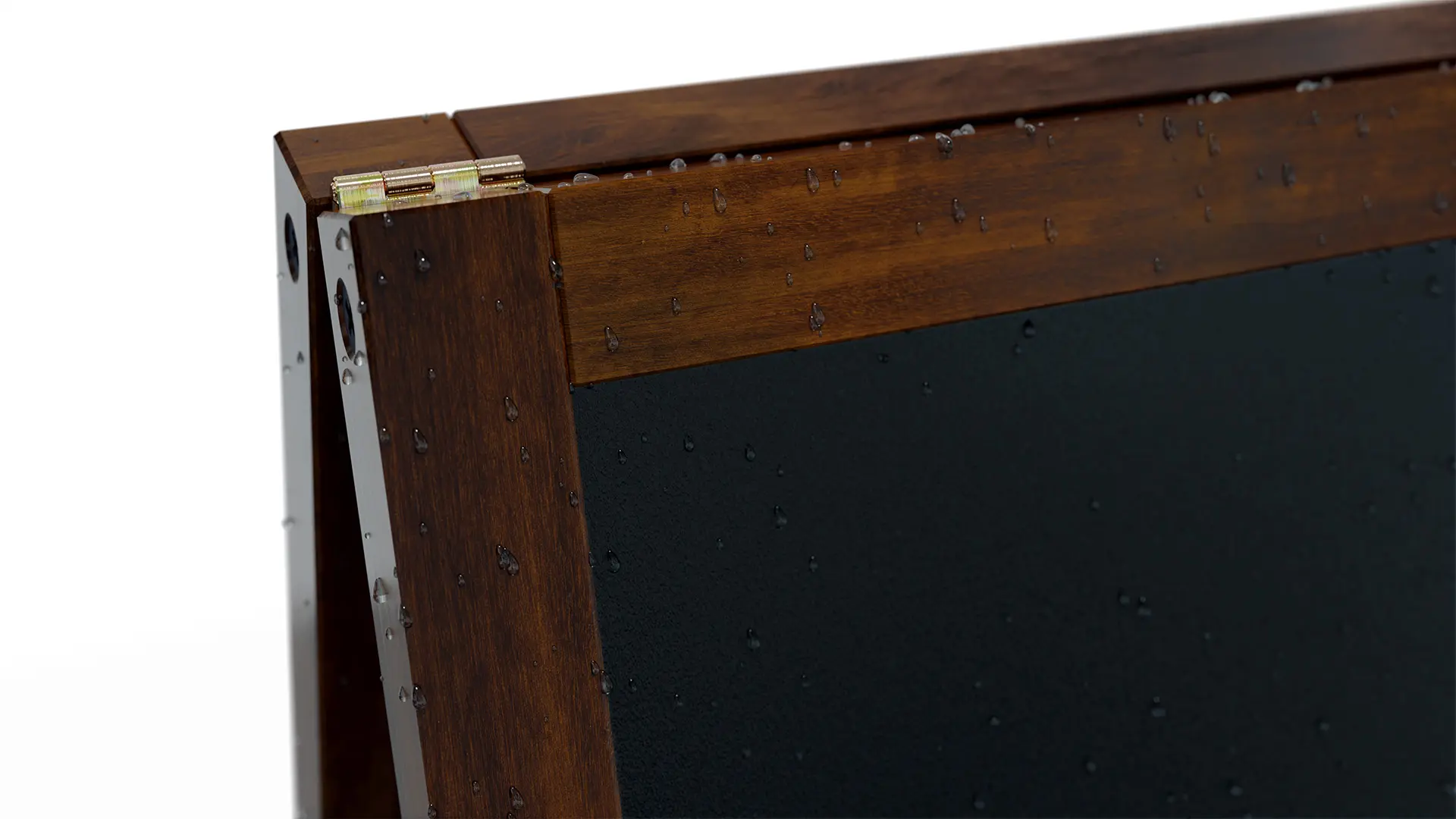 Chevalet Stop Trottoir Etanche magnétique avec Cadre en Bois Laqué 100x49,5cm + ACCESSOIRES – Image 7