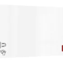 Tableau magnétique effaçable à sec SLIMboard sans cadre 300x120 cm + ACCESSOIRES