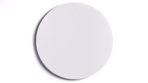 Panneau blanc magnétique ovale ROND diamètre 30cm - tableau blanc sans cadre