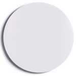 Panneau blanc magnétique ovale ROND diamètre 80cm - tableau blanc sans cadre