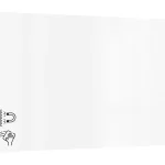 Tableau magnétique effaçable à sec SLIMboard sans cadre 300x120 cm + ACCESSOIRES