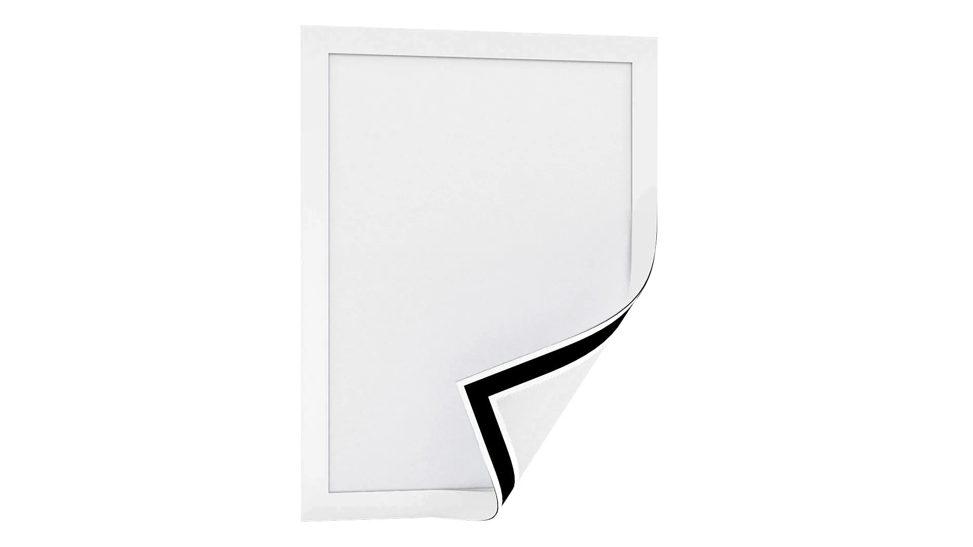 Pochette Magnétique pour Documents A4 Blanc