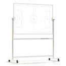 Tableau tactique mobile double face - magnétique et effaçable à sec - 150x100 cm