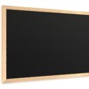 Tableau noir à craie 60x40 cm avec cadre en bois ECO