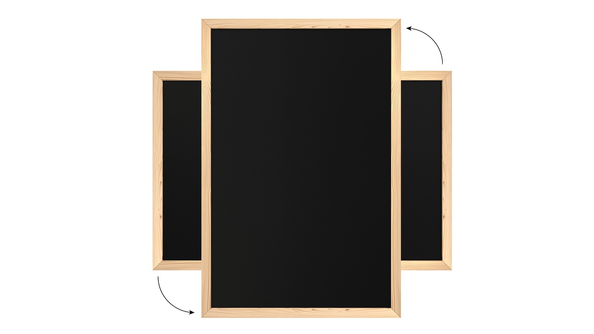 OUTLET Tableau noir à craie 60x40 cm avec cadre en bois ECO – Image 10