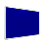 Tableau Textile Bleu avec Cadre en Aluminium 180x120cm