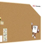 Tableau en Liège avec Cadre en Bois 180x120cm + ACCESSOIRES