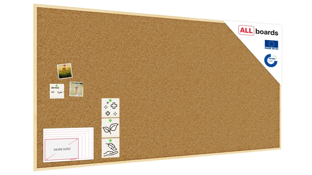 Tableau en Liège avec Cadre en Bois 200x100cm