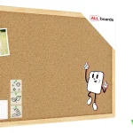 Tableau en Liège avec Cadre en Bois 60x40cm + ACCESSOIRES