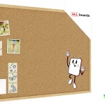 Tableau en Liège avec Cadre en Bois 90x60cm + ACCESSOIRES