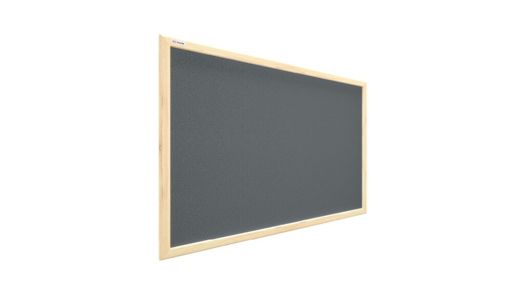 Tableau en Liège Gris avec Cadre en Bois 60x40cm