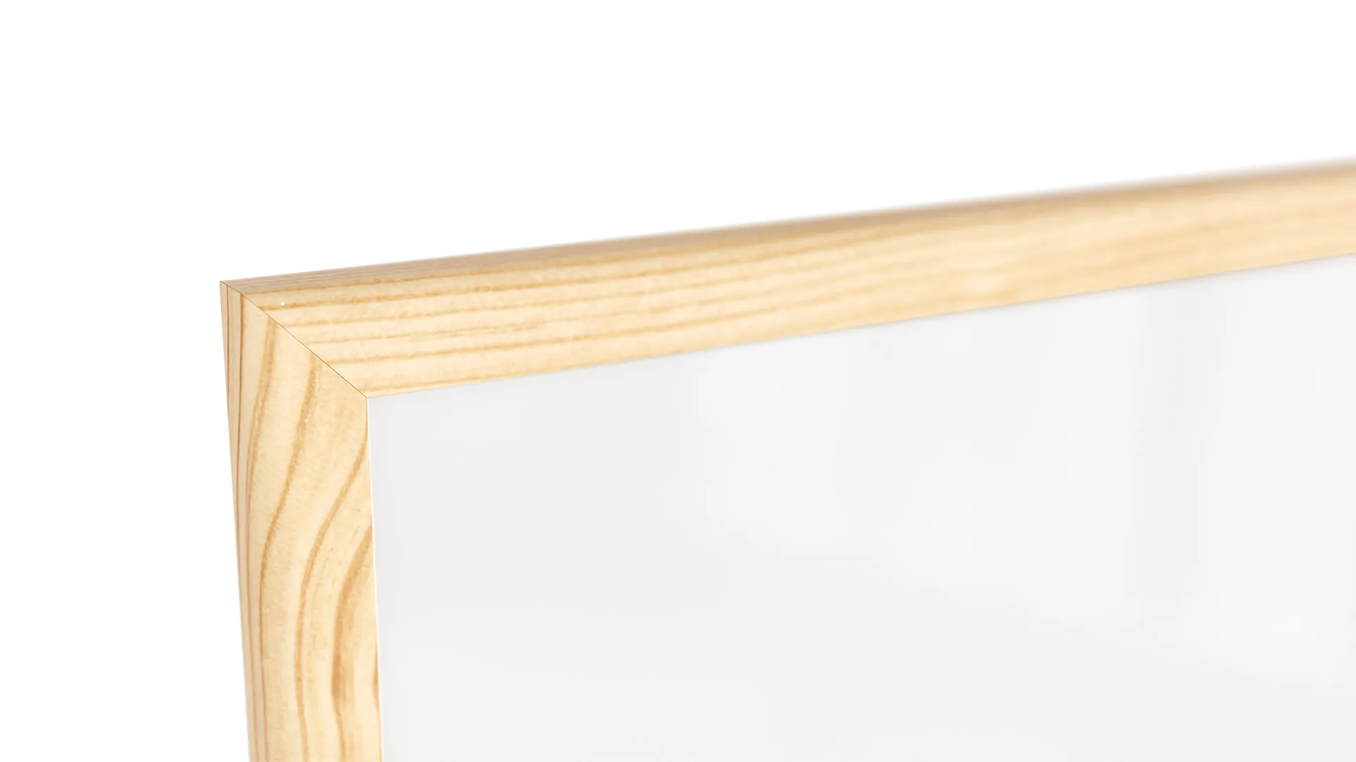 Tableau Blanc Magnétique Effaçable à Sec avec Cadre en Bois 180x120cm – Image 7