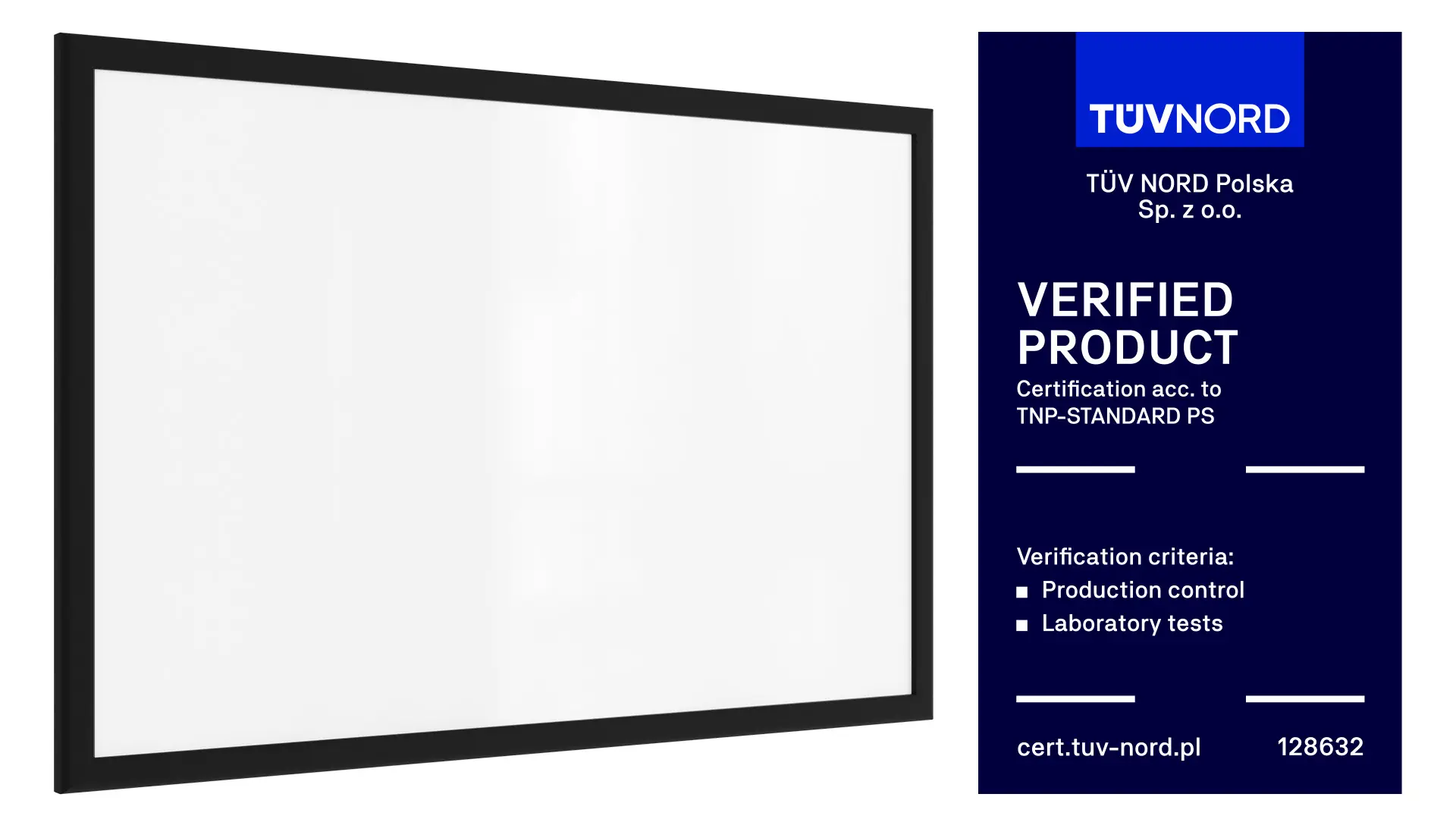 Tableau Blanc Magnétique Effaçable à Sec avec Cadre en Bois Noir 60x40 cm