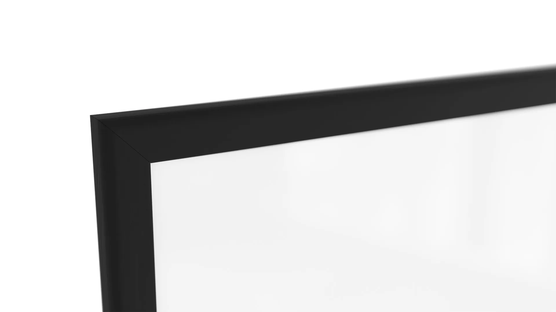 Tableau Blanc Magnétique Effaçable à Sec avec Cadre en Bois Noir 60x40 cm – Image 7