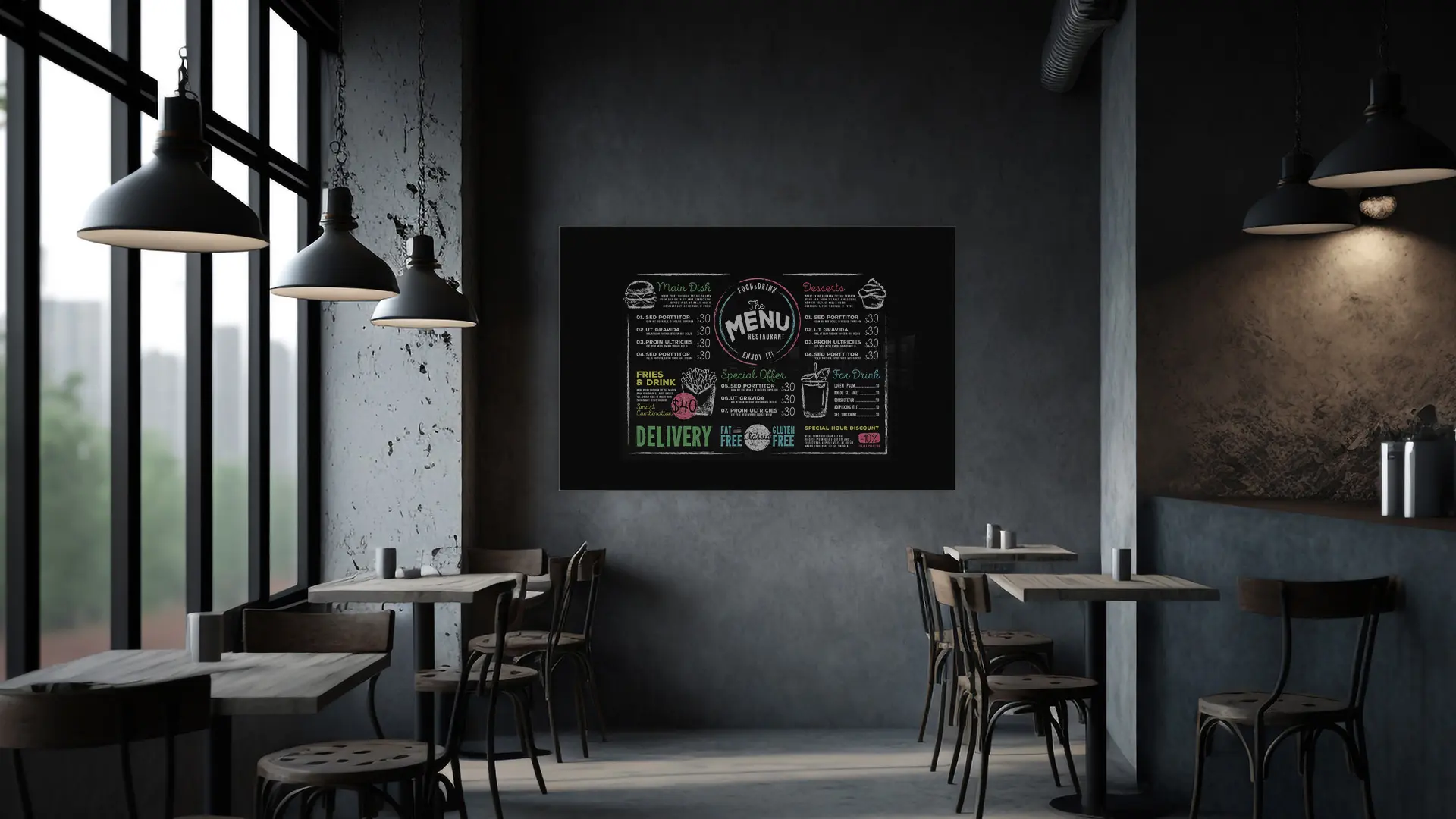 Tableau Noir en Verre 150x100cm, Tableau Magnétique sans Cadre, Verre Trempé + ACCESSOIRES – Image 3