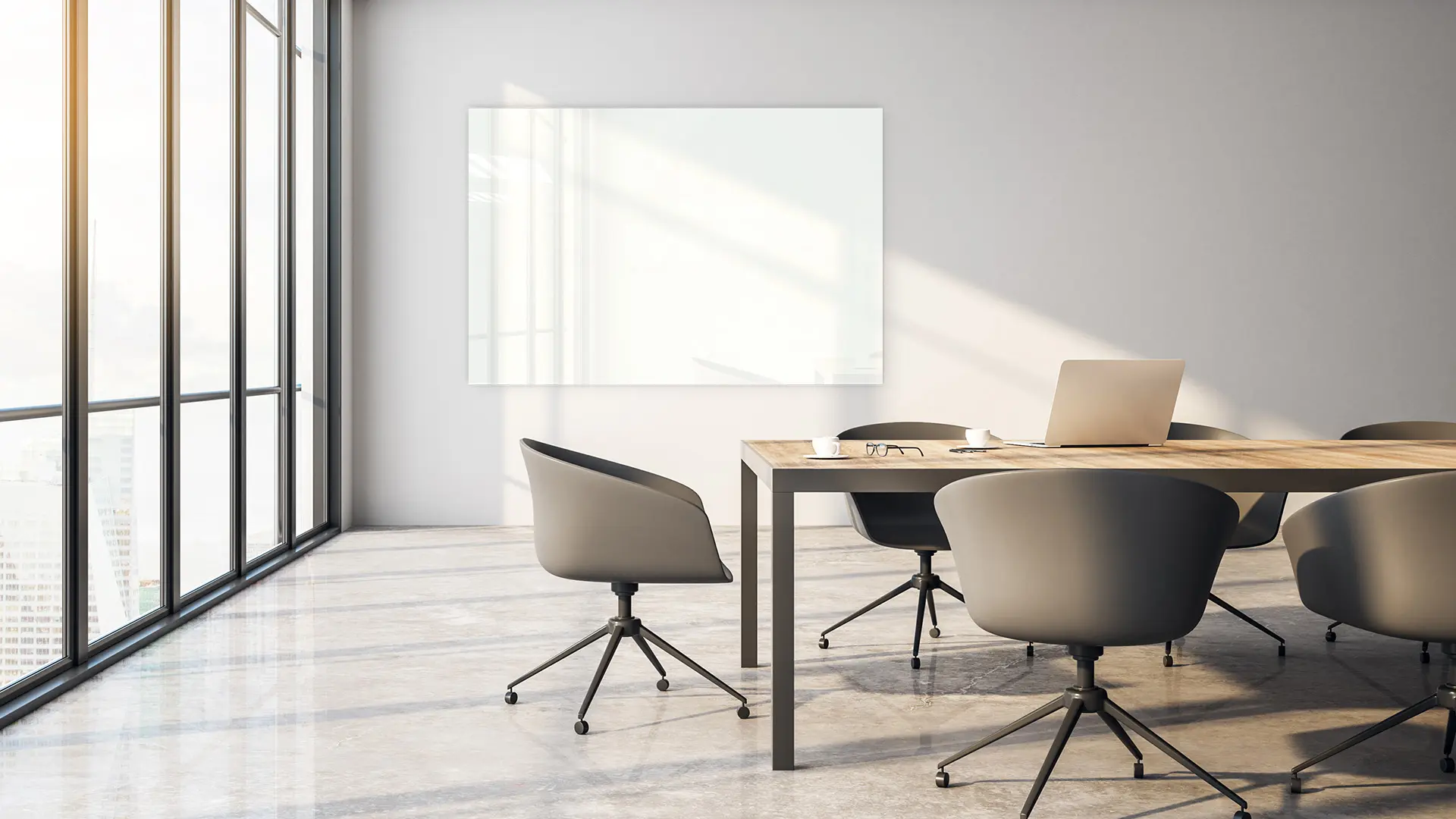 Tableau Blanc en Verre CLASSIC WHITE 150x100cm, Tableau Magnétique sans Cadre, Verre Trempé + ACCESSOIRES – Image 10
